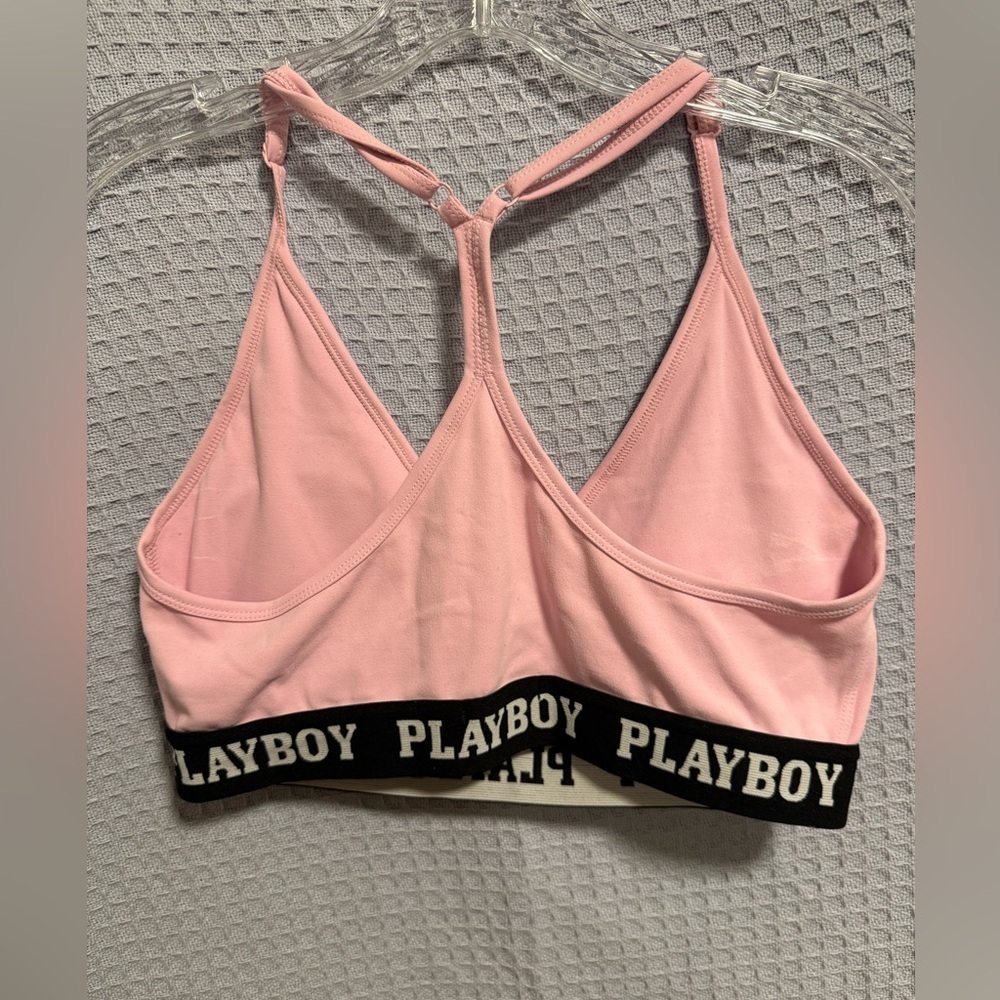 PLAYBOY Light Pink Bralette New Without Tags Womens large - Picture 4 of 14